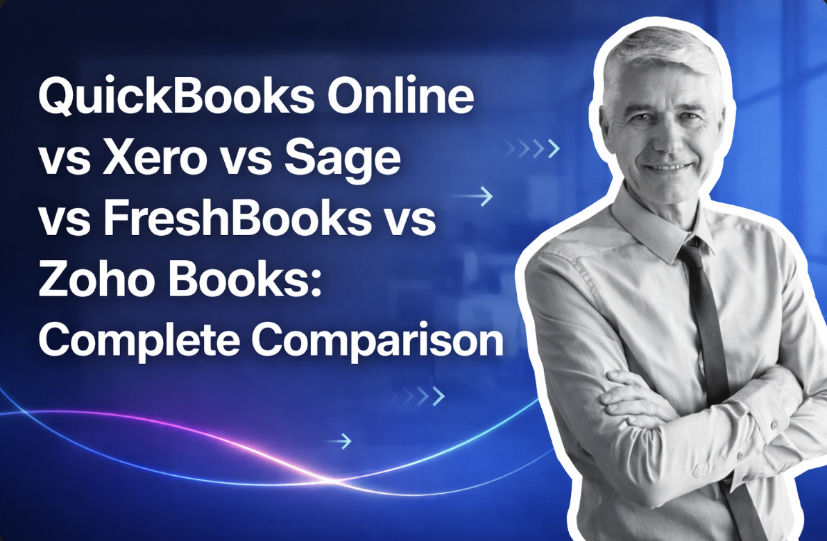 QuickBooks Online vs Xero vs Sage vs FreshBooks vs Zoho Books: Complete Comparison
