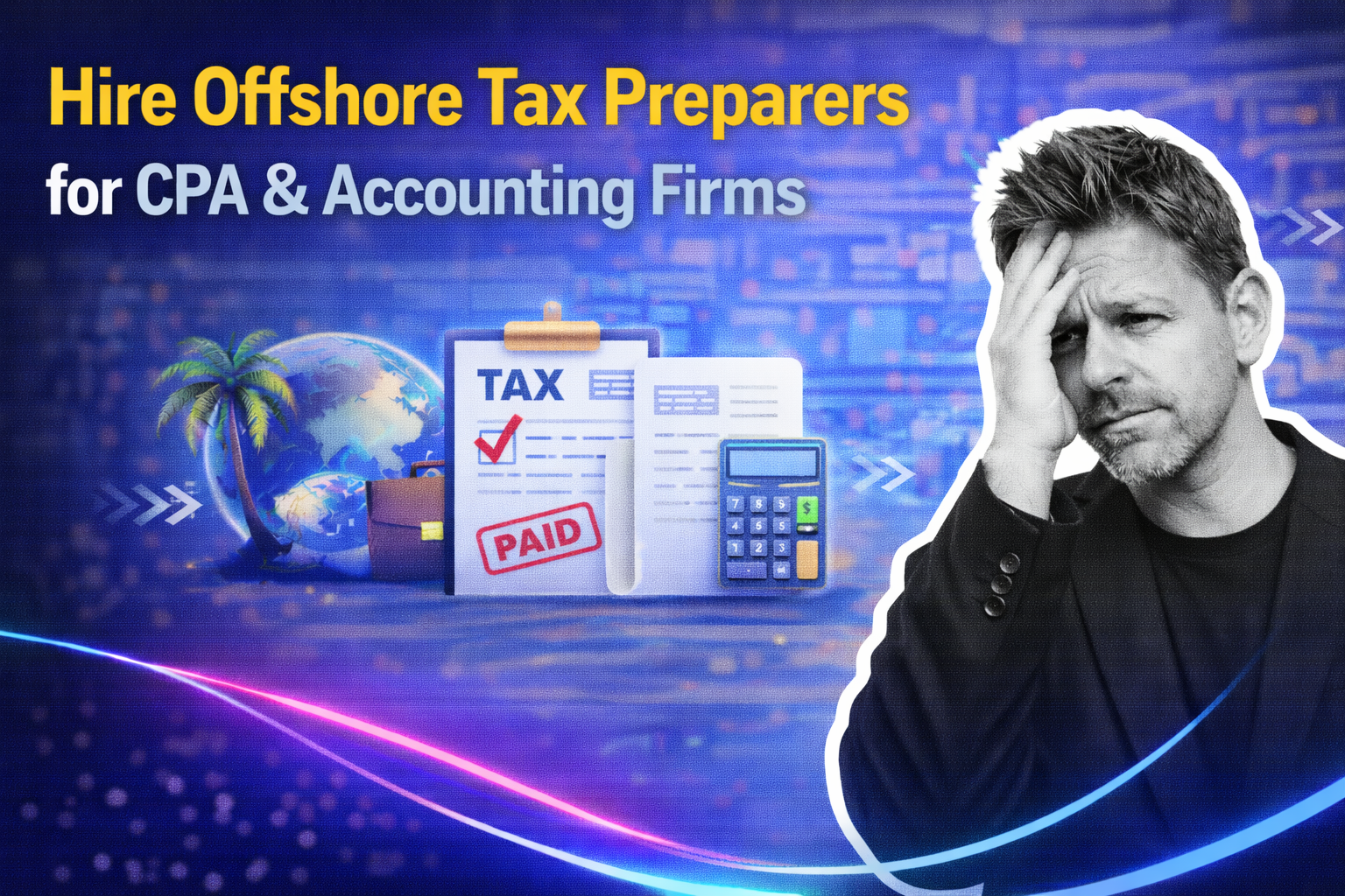 Hire Offshore Tax Preparers for CPA & Accounting Firms – Why Outsourced Tax Preparation Works Best.
