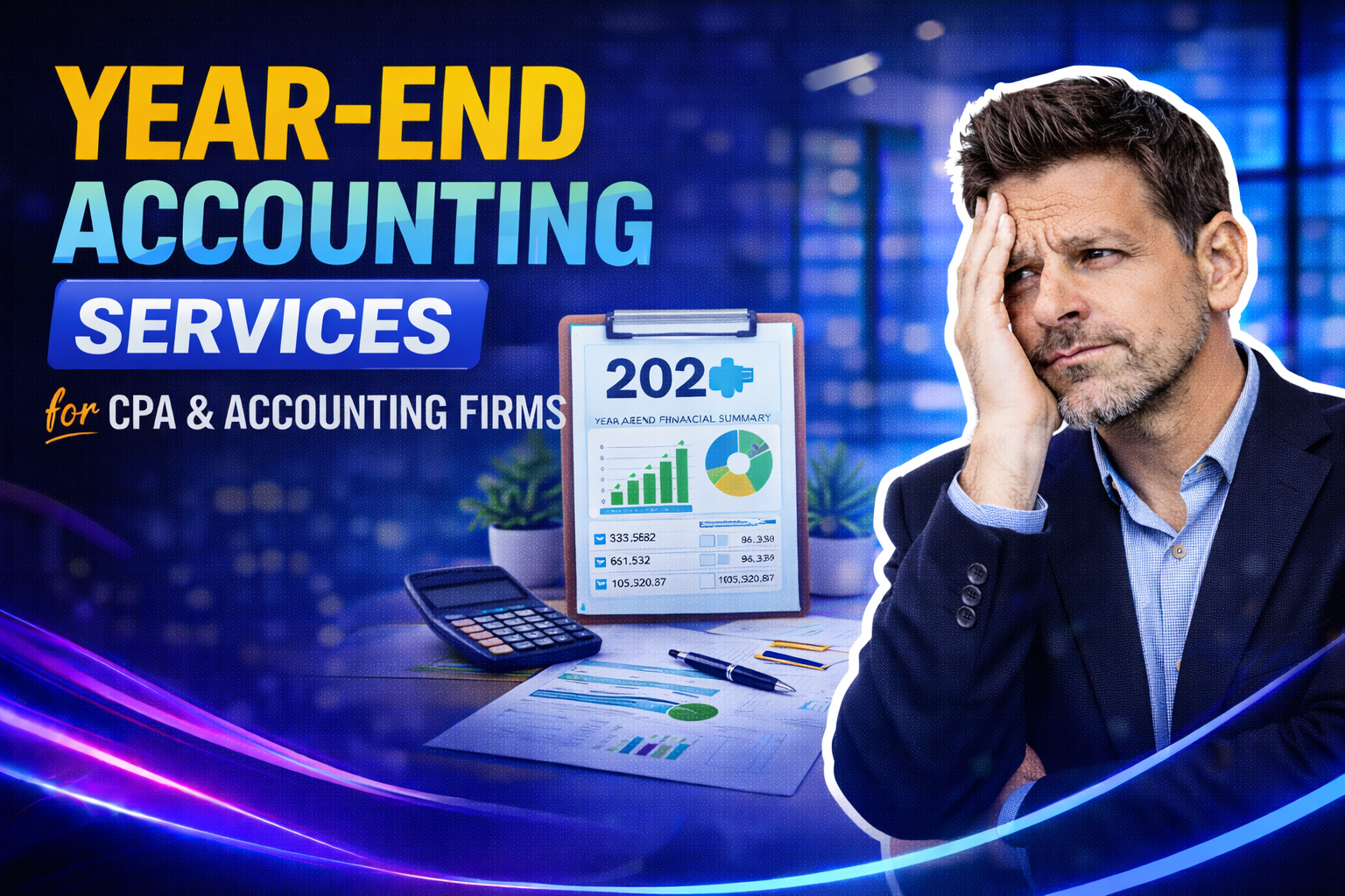 Year-End Accounting Services for CPA & Accounting Firms – Why Outsourcing Helps