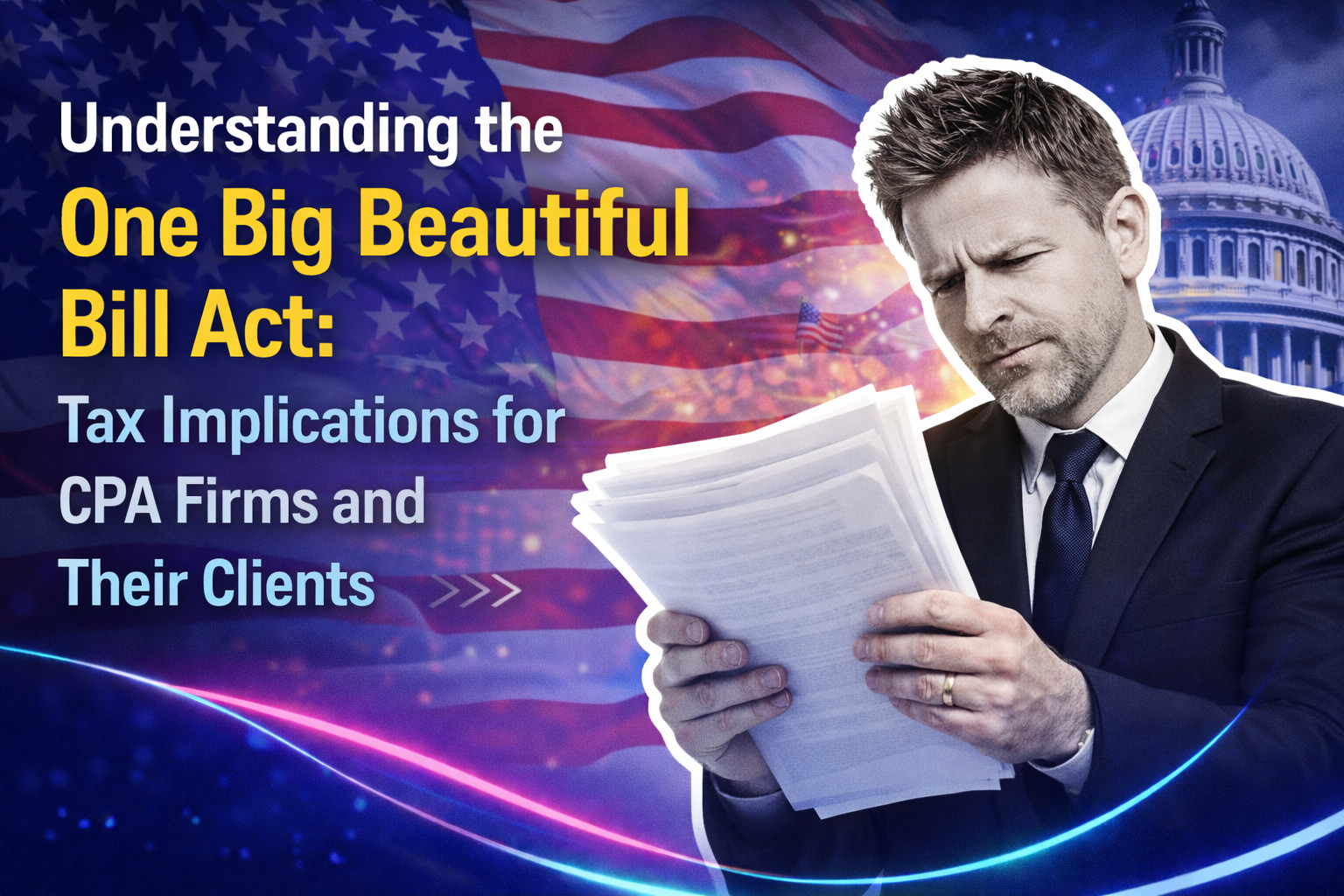 Understanding the One Big Beautiful Bill Act: Tax Implications for CPA Firms and Their Clients