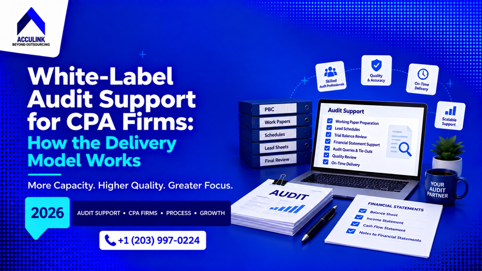 White-Label Audit Support for CPA and Accounting Firms: How the Delivery Model Works