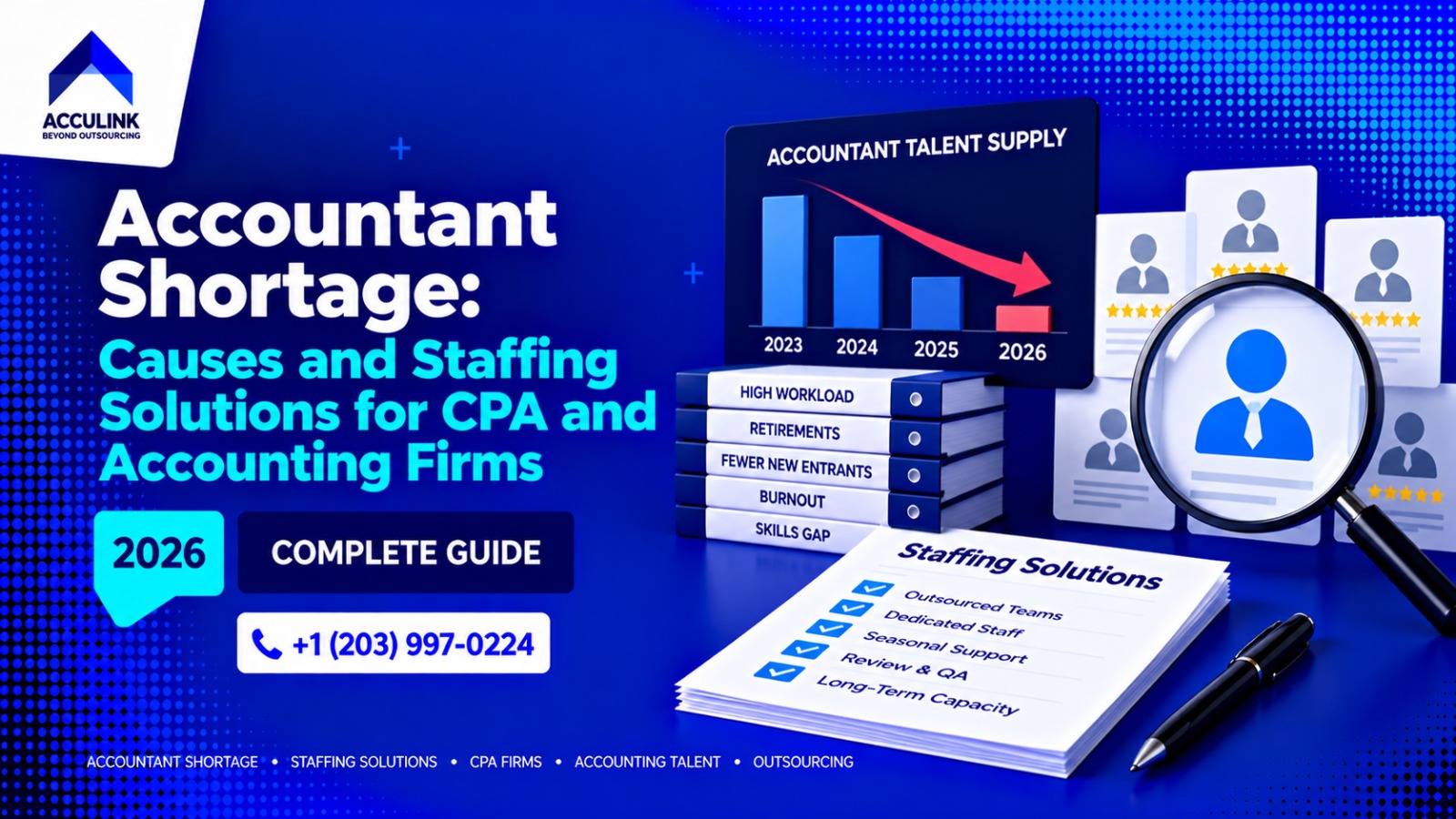 Accountant Shortage: Causes and Staffing Solutions for CPA and Accounting Firms